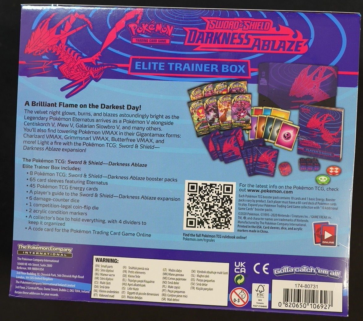 Darkness Ablaze Elite trainer box