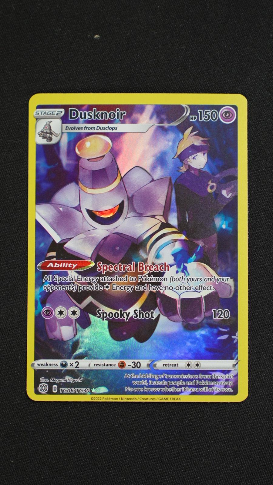 Dusknoir TG06/TG30 Holo Brilliant Stars Trainer Gallery Pokemon NM