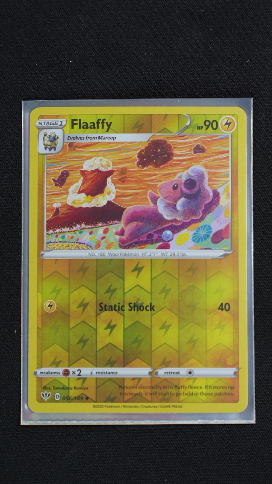 Flaaffy 056/189 Uncommon Darkness Ablaze Pokemon Reverse Holo Near Mint