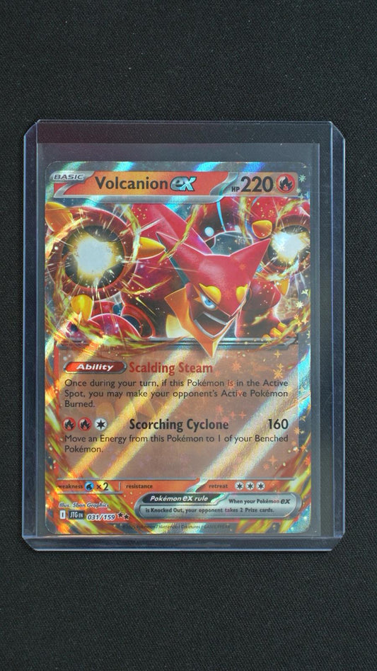 Volcanion ex 031/159 Double Rare Journey Together Pokemon Holo Near Mint
