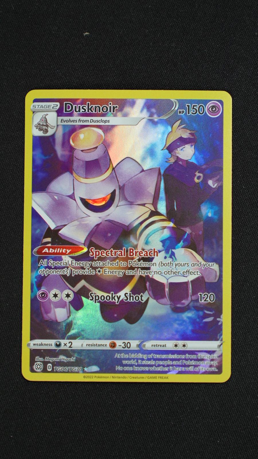 Dusknoir TG06/TG30 Holo Brilliant Stars Trainer Gallery Pokemon NM