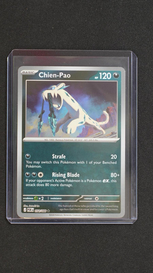Chien-Pao 054/088 Rare Perfect Order Pokemon Reverse Holo Near Mint