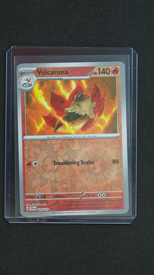 Volcarona 029/159 Uncommon Journey Together Pokemon Reverse Holo Near Mint