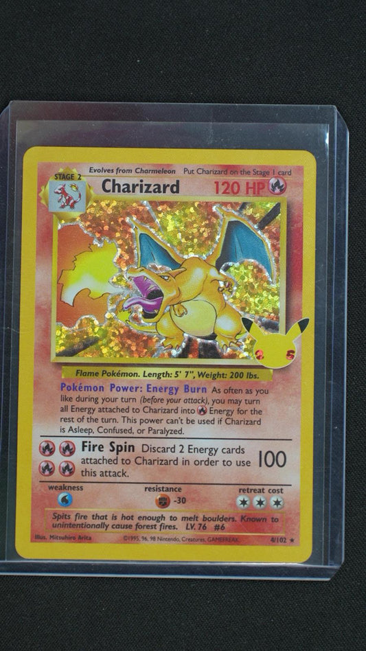 Charizard 4/102 Classic Collection Celebrations: Classic Collection Pokemon NM
