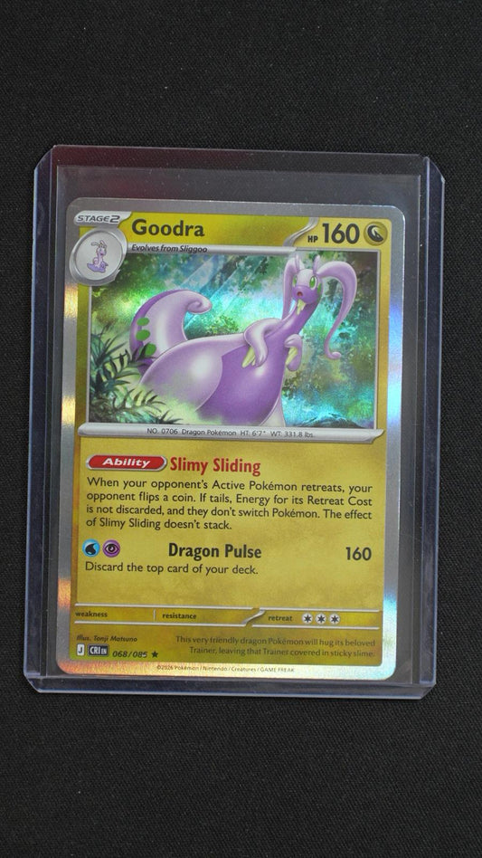 Goodra 068/086 Rare Chaos Rising Pokemon Holo Near Mint