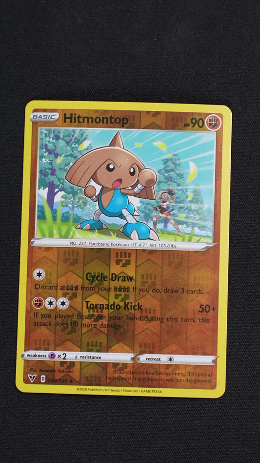 Hitmontop 088/185 Uncommon Vivid Voltage Pokemon Reverse Holo Near Mint
