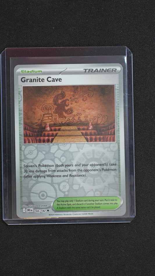 Granite Cave 166/182 Uncommon Destined Rivals Pokemon Reverse Holo Near Mint