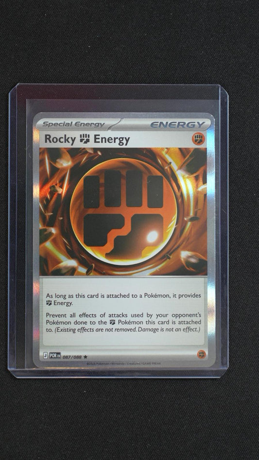 Rocky Fighting Energy 087/088 Rare Perfect Order Pokemon Holo Near Mint