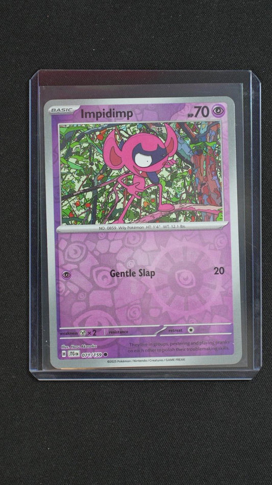 Impidimp 071/159 Common Journey Together Pokemon Reverse Holo Near Mint
